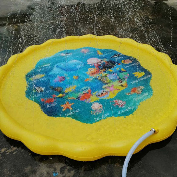 Sprinkle & Splash 170cm opblaasbare watermat voor de kids