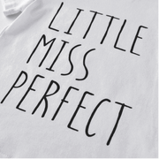 Kledingset "Little miss perfect" - Beebiewinkel
